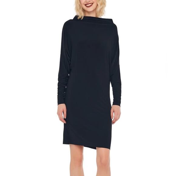 NORMA KAMALI All in One Convertible Black Dress - Picture 3 of 10